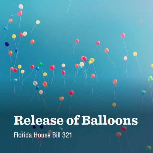 FL HB321 2024 Release of Balloons