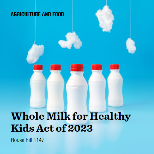 H.R.1147 118 Whole Milk for Healthy Kids Act of 2023