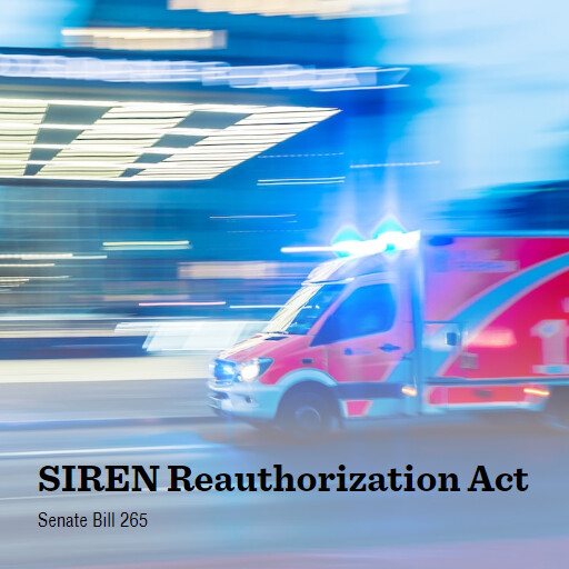 S.265 118 SIREN Reauthorization Act