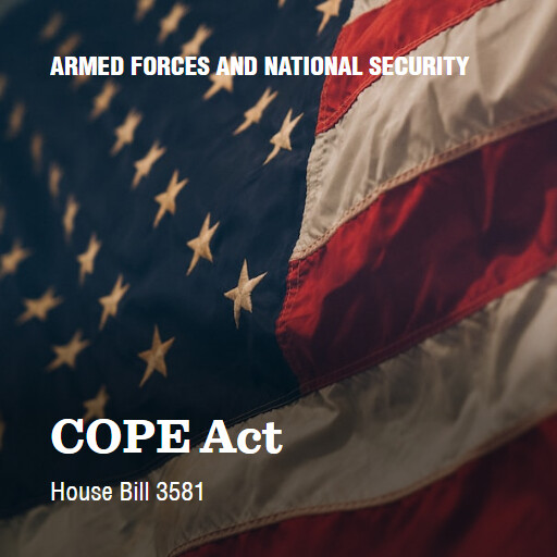 H.R.3581 118 COPE Act