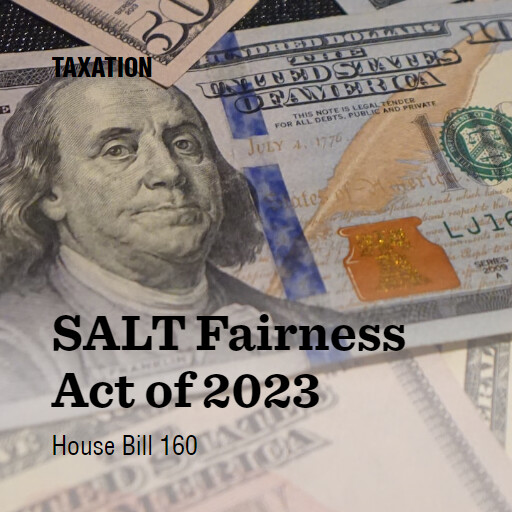 H.R.160 118 SALT Fairness Act of 2023