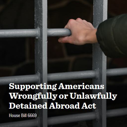 H.R.6669 118 Supporting Americans Wrongfully or Unlawfully Detained Abroad Act
