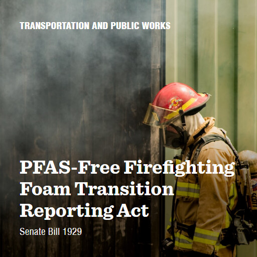 S.1929 118 PFASFree Firefighting Foam Transition Reporting Act