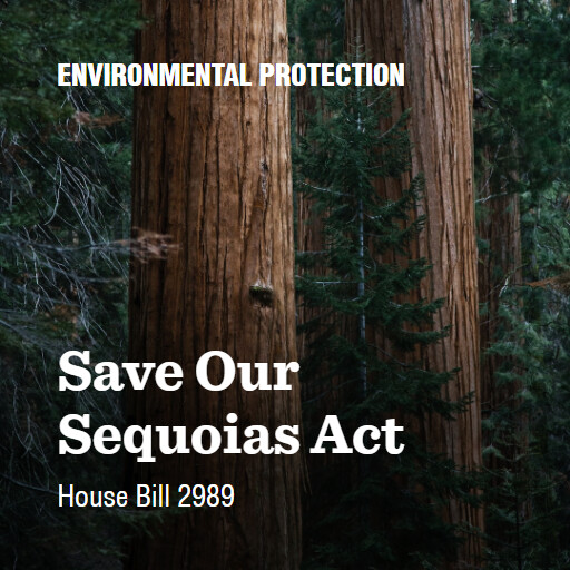 H.R.2989 118 Save Our Sequoias Act
