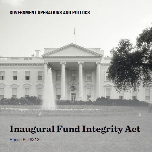 H.R.6312 118 Inaugural Fund Integrity Act