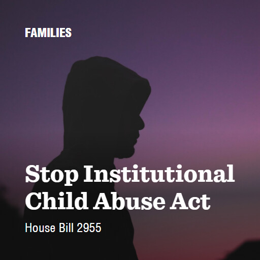 H.R.2955 118 Stop Institutional Child Abuse Act