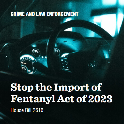 H.R.2616 118 Stop the Import of Fentanyl Act of 2023