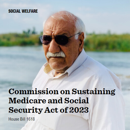 H.R.1618 118 Commission on Sustaining Medicare and Social Security Act of 2023