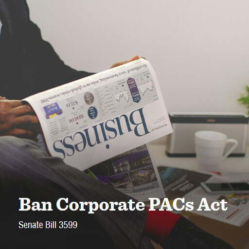 S.3599 118 Ban Corporate PACs Act