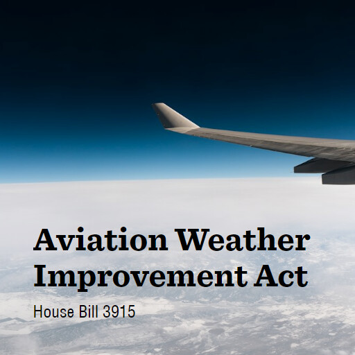 H.R.3915 118 Aviation Weather Improvement Act