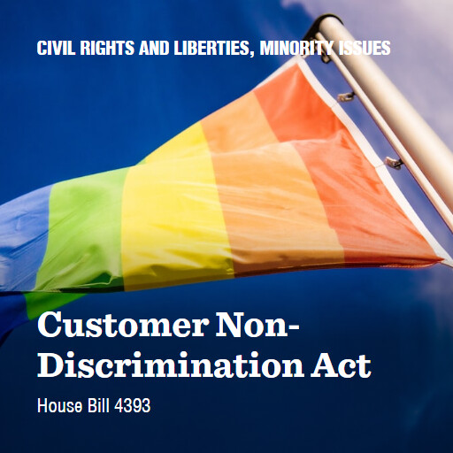 H.R.4393 118 Customer NonDiscrimination Act