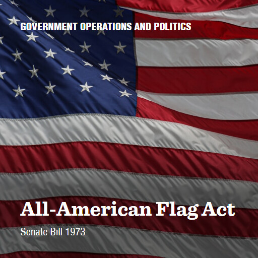 S.1973 118 AllAmerican Flag Act