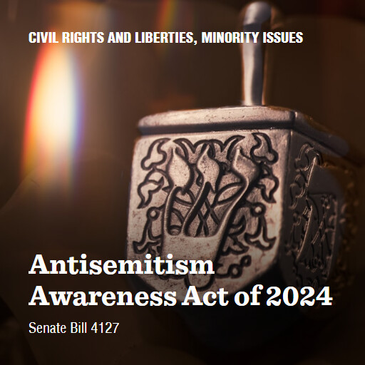 S.4127 118 Antisemitism Awareness Act of 2024