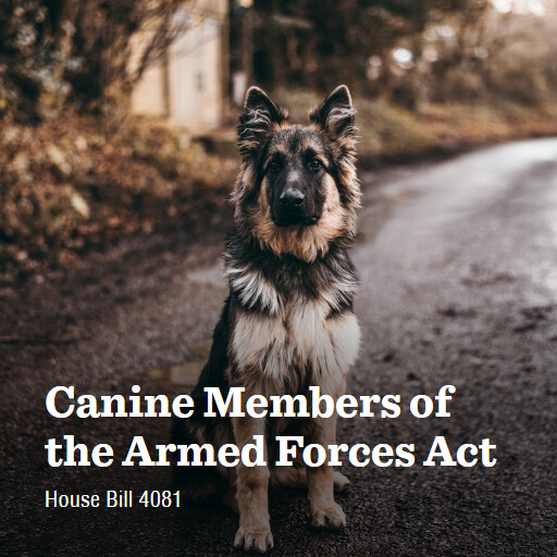 H.R.4081 118 Canine Members of the Armed Forces Act