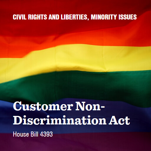 H.R.4393 118 Customer NonDiscrimination Act 2