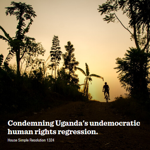 H.Res.1324 118 Condemning Ugandas undemocratic human rights regression