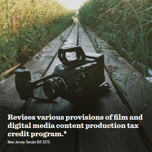 NJ S3275 221 Revises various provisions of film and digital media content production tax credit program