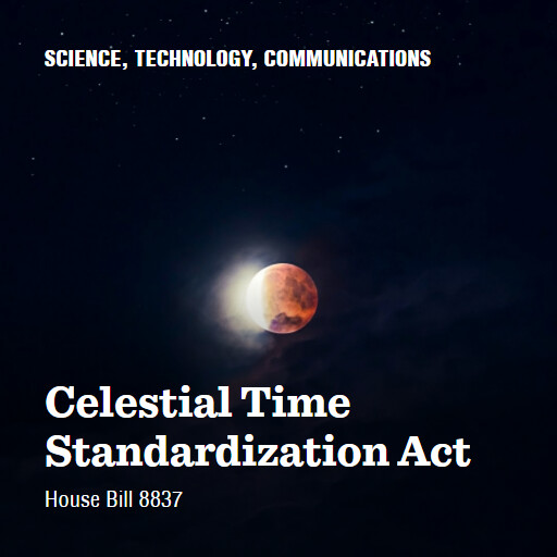 H.R.8837 118 Celestial Time Standardization Act