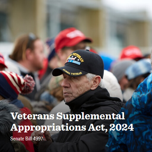 S.4997 118 Veterans Supplemental Appropriations Act 2024