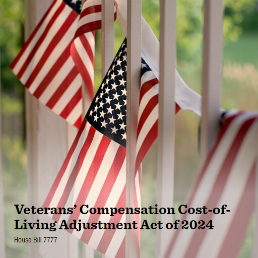 H.R.7777 118 Veterans Compensation CostofLiving Adjustment Act of 2024