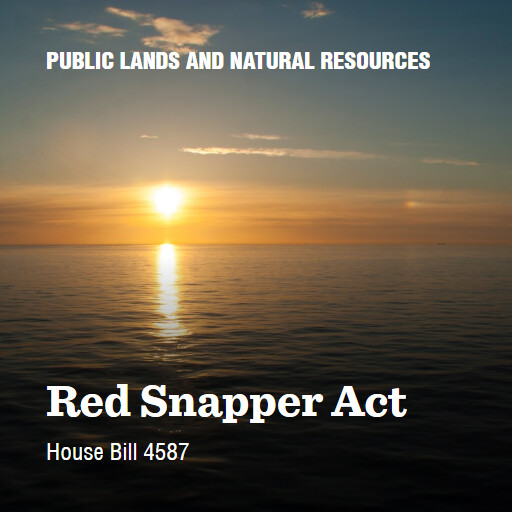 H.R.4587 118 Red Snapper Act