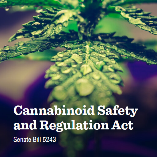 S.5243 118 Cannabinoid Safety and Regulation Act