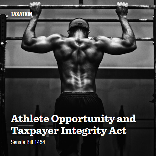 S.1454 118 Athlete Opportunity and Taxpayer Integrity Act