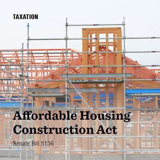 S.5156 118 Affordable Housing Construction Act