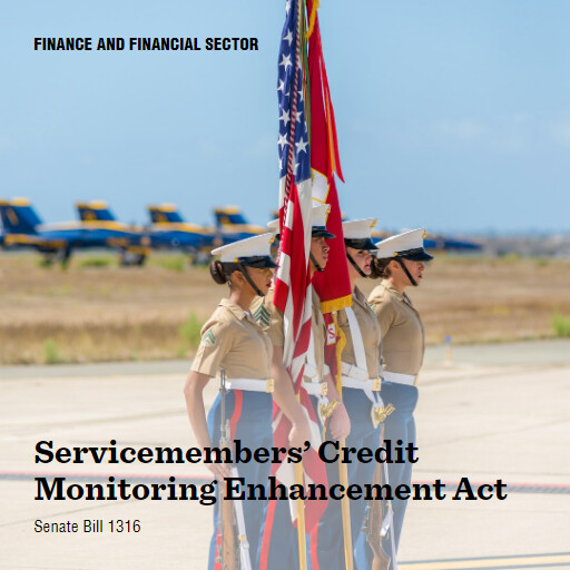 S.1316 118 Servicemembers Credit Monitoring Enhancement Act