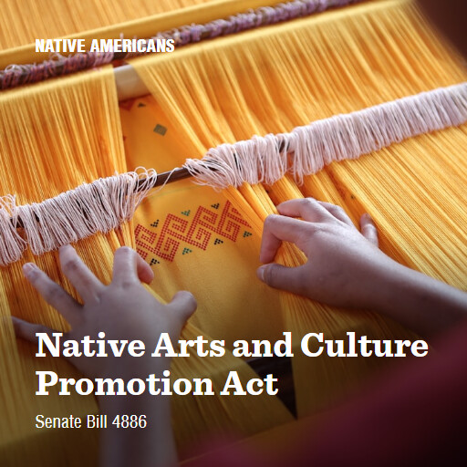 S.4886 118 Native Arts and Culture Promotion Act