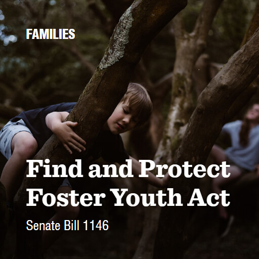 S.1146 118 Find and Protect Foster Youth Act