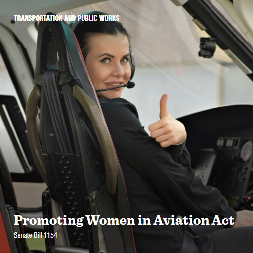 S.1154 118 Promoting Women in Aviation Act