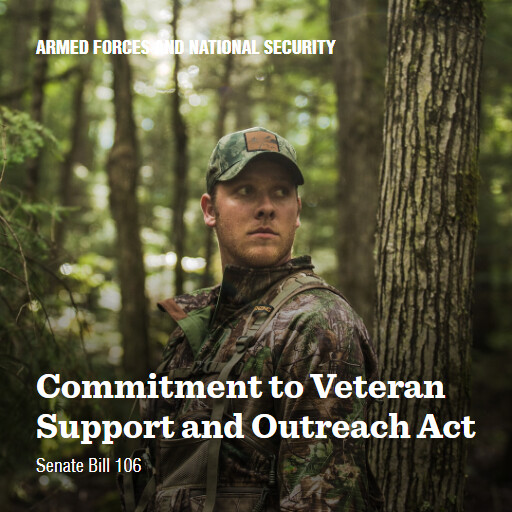 S.106 118 Commitment to Veteran Support and Outreach Act
