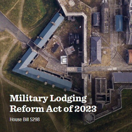 H.R.5298 118 Military Lodging Reform Act of 2023